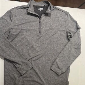 Columbia Golf Charcoal Quarter-Zip Pullover men’s size L